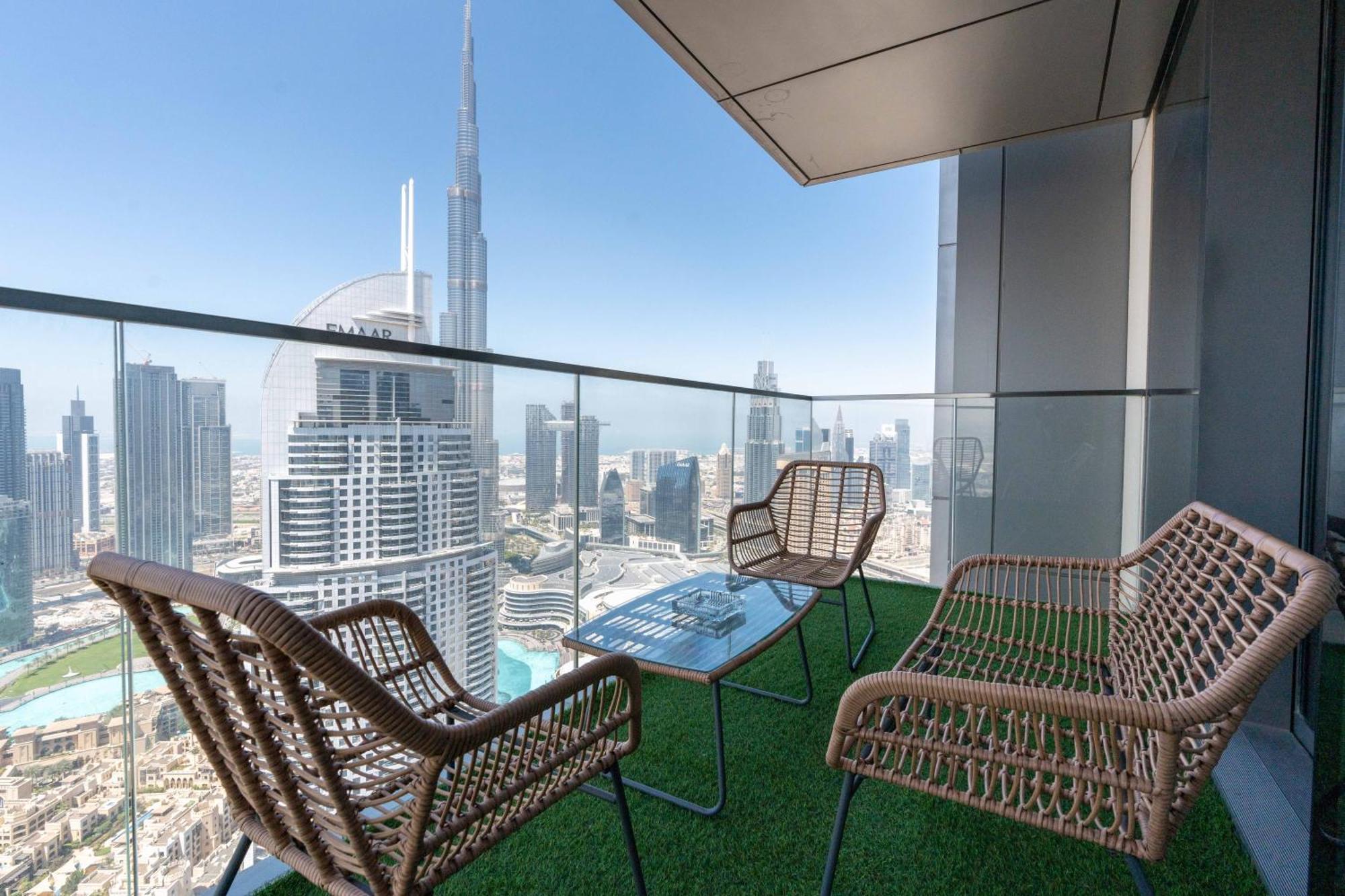 Lux Apt-Burj View Opp. Dxb Mall Dubai Eksteriør bilde