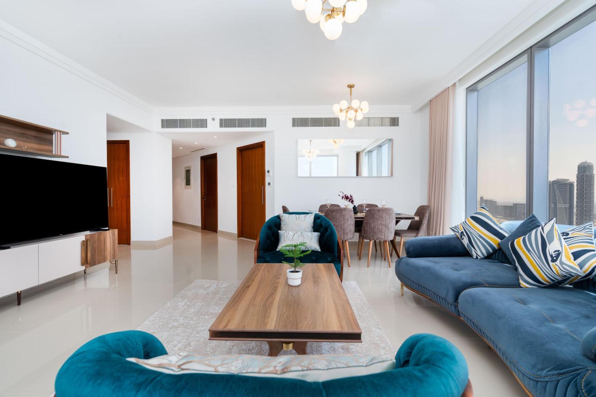 Lux Apt-Burj View Opp. Dxb Mall Dubai Eksteriør bilde