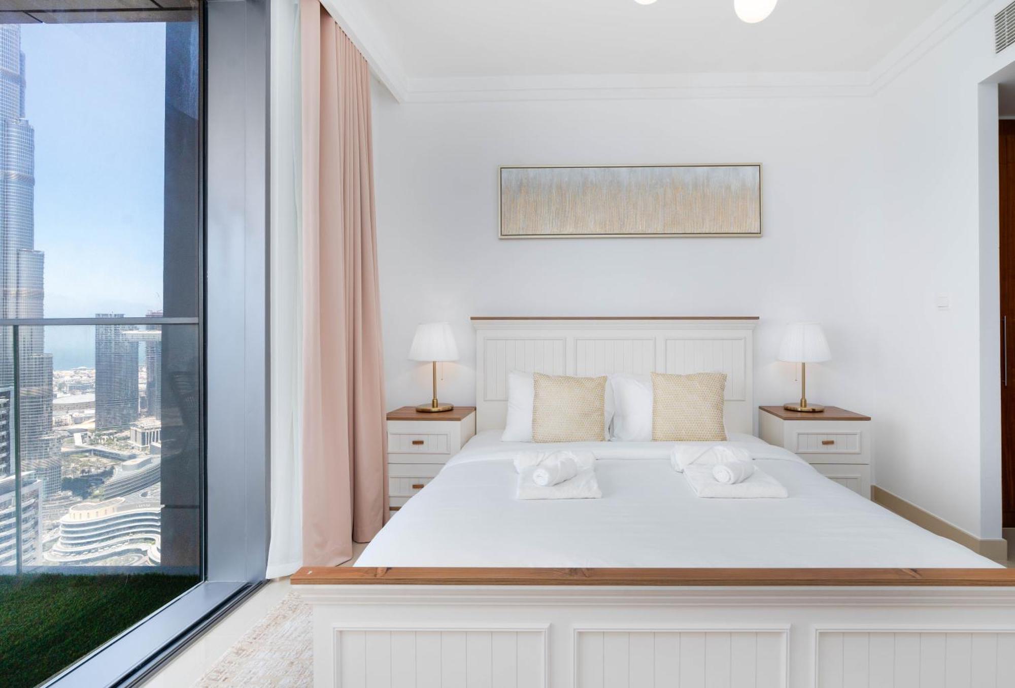 Lux Apt-Burj View Opp. Dxb Mall Dubai Eksteriør bilde