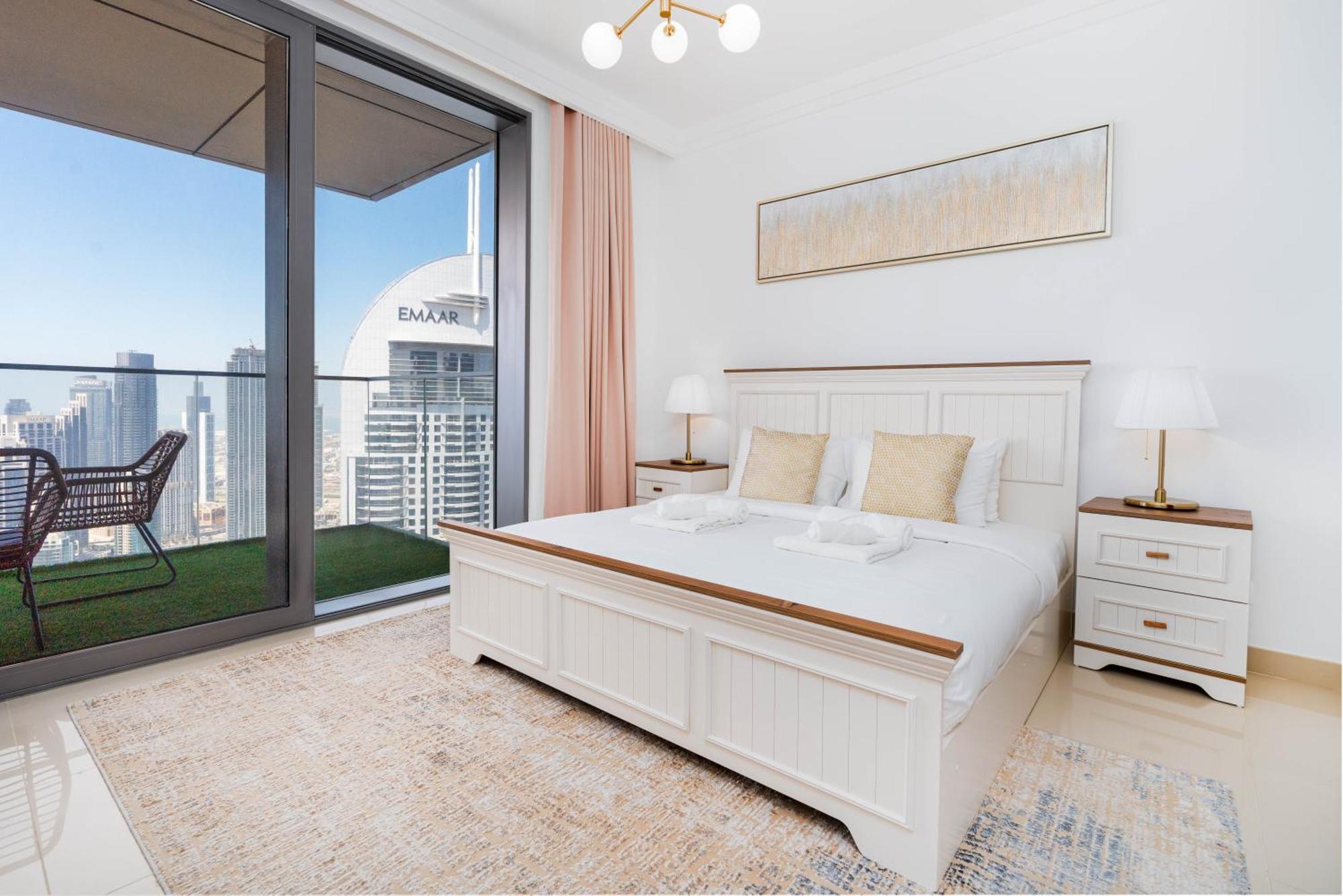 Lux Apt-Burj View Opp. Dxb Mall Dubai Eksteriør bilde