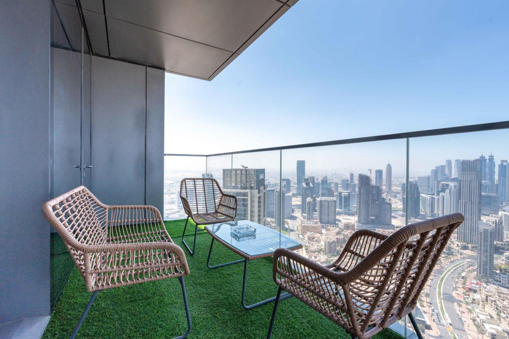 Lux Apt-Burj View Opp. Dxb Mall Dubai Eksteriør bilde